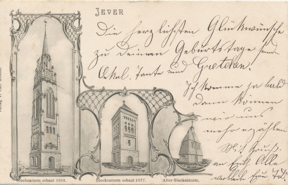vom Hotelturm 1898