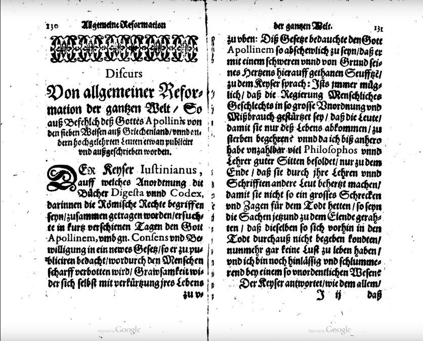 Original Cassel 1615