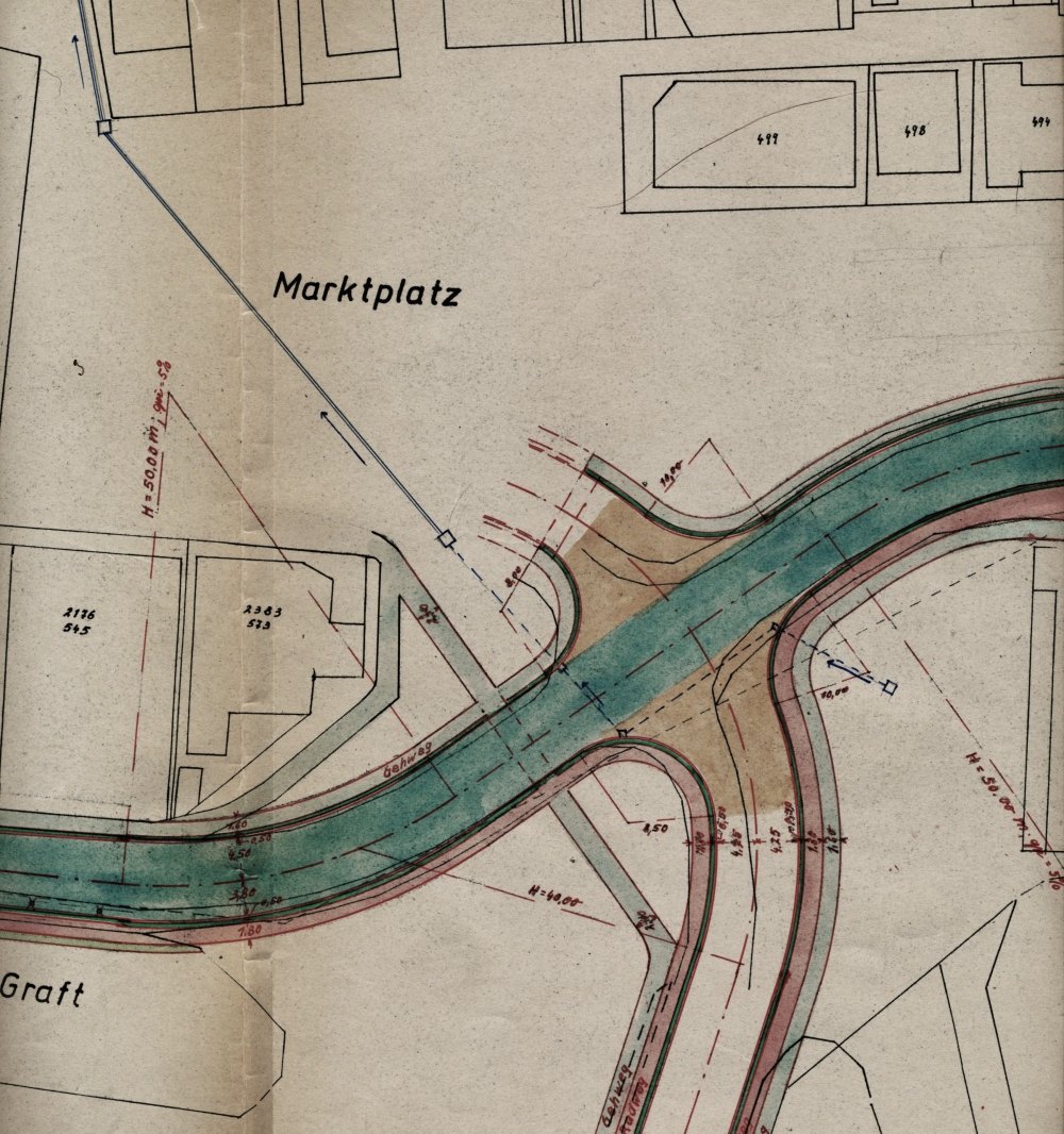 Alter Markt Plan 1940