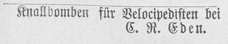 Knallbomben 1887
